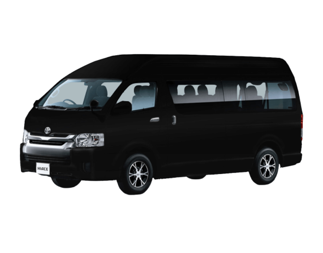 Toyota hiace best sale luxury van